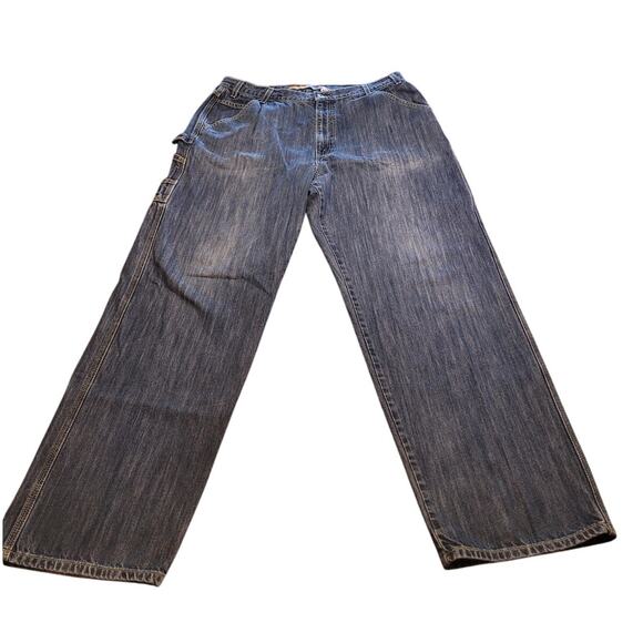 Vintage Levi’s Silver Tab Jeans Men’s 38x34 Carpenter Fit Blue Denim EUC - Picture 2 of 11